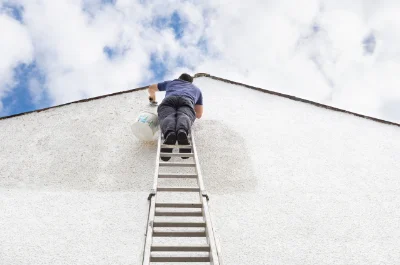 Peinture extérieure à la Châtre-Langlin — façades et ravalement